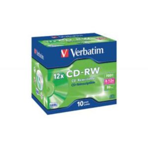Cd-rw 700mb 10 Pack Jewel Case 43148