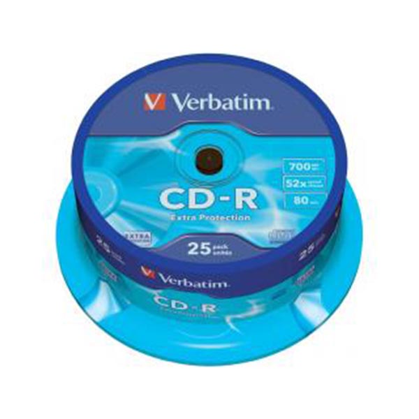 Cd-r 52x 700mb 25pack Spindle 43432