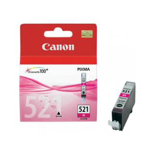 Canon Cli521m Magenta Ink For Mp540/550/620
