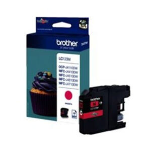 Brother Lc123 Magenta Ink For Dcpj4110/132/15