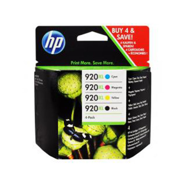 Hp 920xl Black/cyan/magenta/yellow Multipack