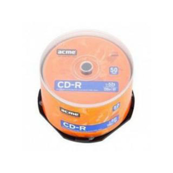 Acme Cd-r 700mb 52x Recordable 50pcs Pack