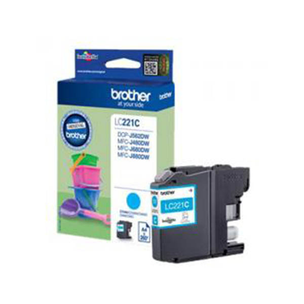 Brother Lc221 Cyan Ink