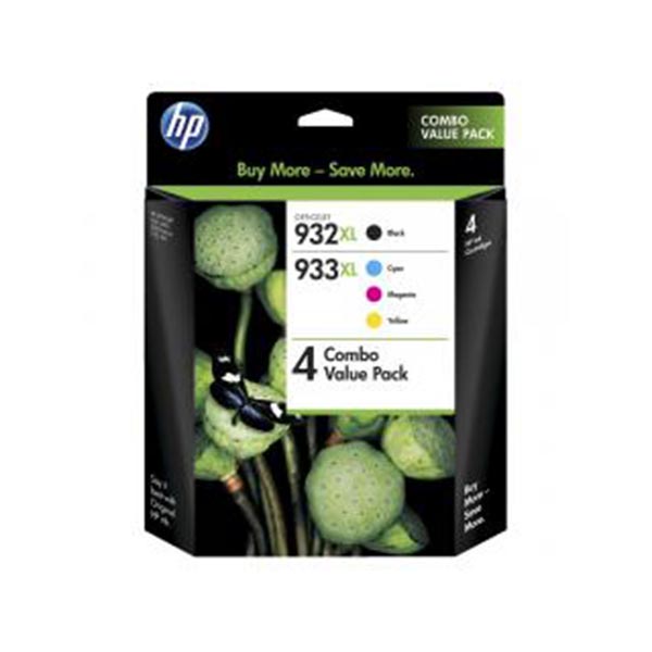 Hp 932xl Black & Hp 933xl Colours Multipack