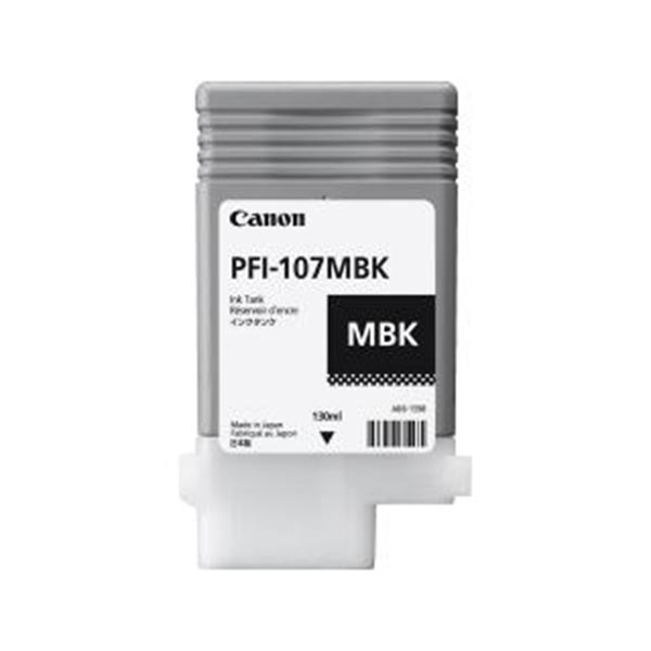 Canon Pfi107mbk Matt Black Ink For Ipf680/685