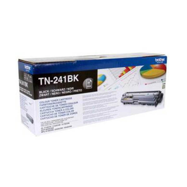 Brother Tn241bk Black Toner (2500 Pages)