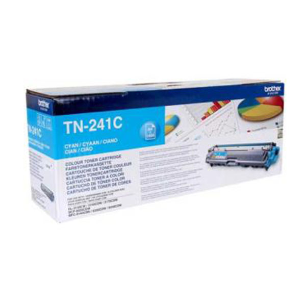 Brother Tn241c Cyan Toner (1400 Pages)