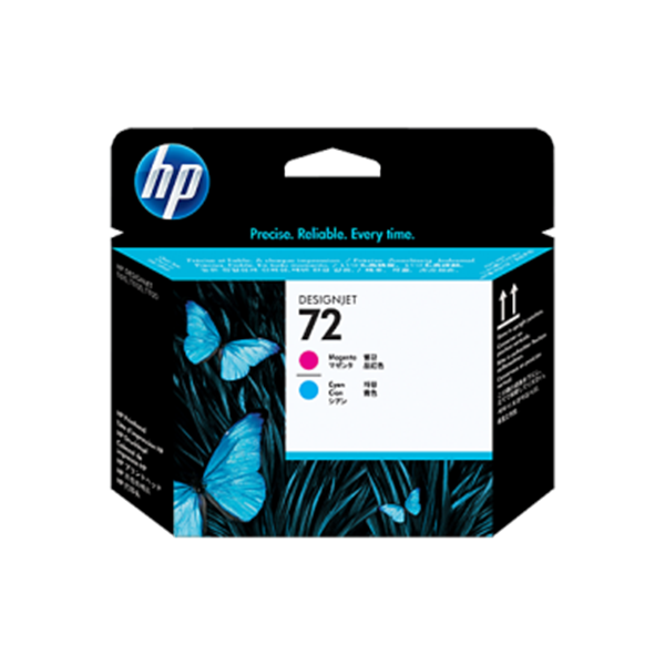 Hp 72 Head - Magenta & Cyan C9383a