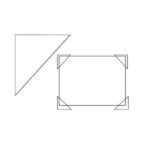 Markin Photo Corner Transparent 250 Pcs Box