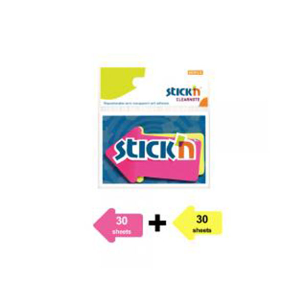 Stick N Notes Arrow 2 X 30 Sheets Pad
