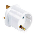 Uk Schuko Travel Adaptor 13a
