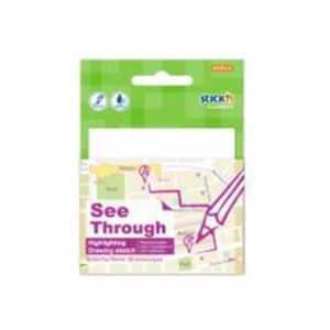 Stick N Clearnote 79x76mm Milky