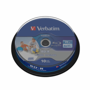 Verbatim Blu-ray 25gb 6x 10 Pack Spindle