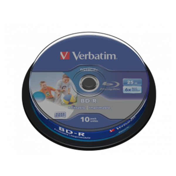 Verbatim Blu-ray 25gb 6x 10 Pack Spindle