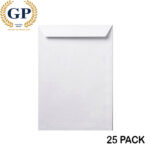 Golden Prime White Envelopes 250x176mm 25pcs