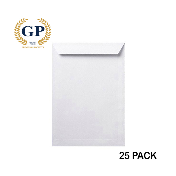 Golden Prime White Envelopes 406x305mm 25pcs