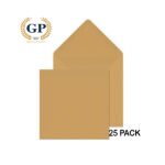 Golden Prime Vanilla Envelopes 181x181mm 25pcs