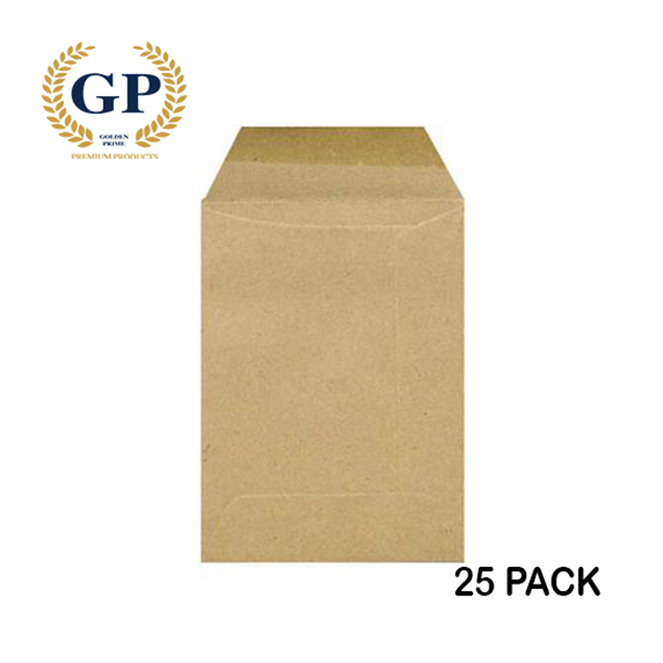 Golden Prime Brown Envelopes 360x258mm 25pcs