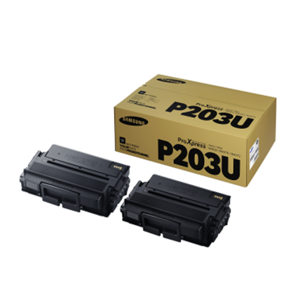 Samsung Mlt-p203u Xl Dual Pack Black Toners