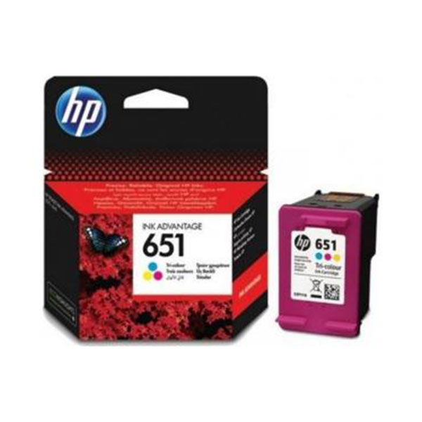 Hp 651 Colour Ink - C2p11ae