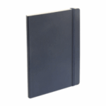 Deli Pu Cover Ruled Notebook 25k 98p - Black