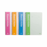 Deli Spiral Soft Cover Ruled Notebook A5/80p