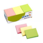 Stick N 38x50mm 100sheets Yellow Green Pink