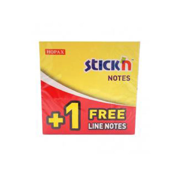 Stick N 76x76mm Value Pack - 100 Sheets Pad
