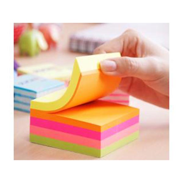 Stick N 76x76mm 400sheets Rainbow Cube