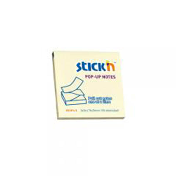 Stick N Note 76x76mm 100 Sheets Pastel Yellow