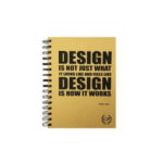 Golden Prime Natural Kraft Perforated A5