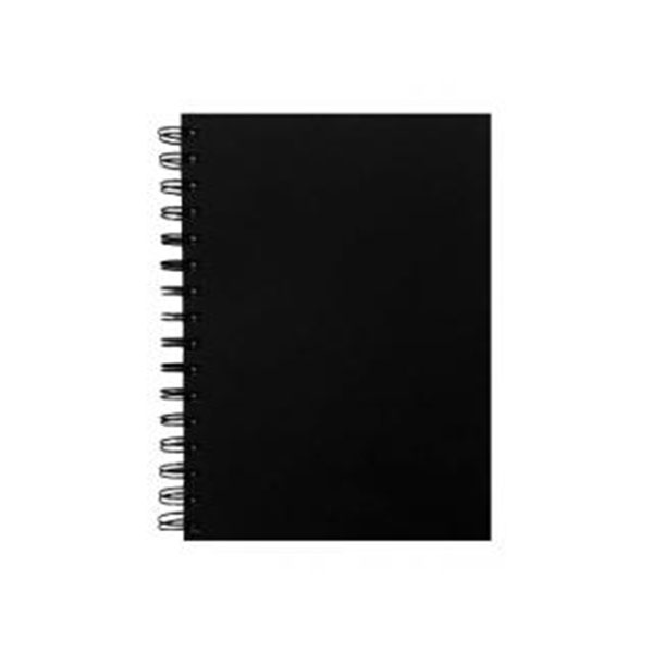 Golden Prime Black Kraft Perforated A4 Side