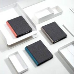 Deli Nusign Fabric Notepad - 144mm X 105mm/80