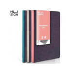 Deli Nusign Fabric Notepad - 144mm X 105mm/11