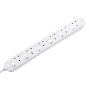 Masterplug Power Extension 6gang 2 Meters Wire