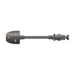 Mercury Laptop Power Cable Black 2.0m
