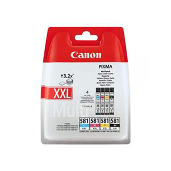 Canon Cli-581xl Multipack Set Of Inks