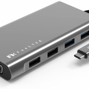 Feeltek - Mega-dock 11 In 1 Usb-c Hub
