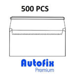 Autofix White Envelopes 110x220mm 500pcs