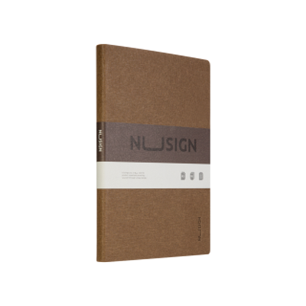 Deli Nusign Notepad - A5/96 Sheets Brown