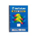 Sinarline Block Refill Pad A4 100sheets Ruled