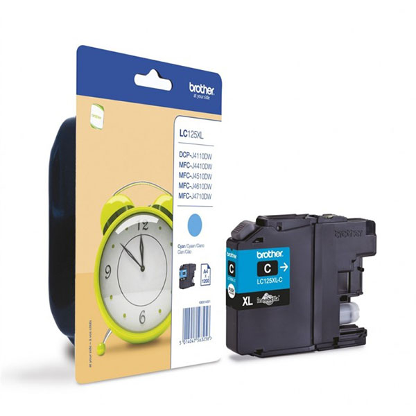 Brother Lc125xl Cyan Ink For Mfcj4410/4510