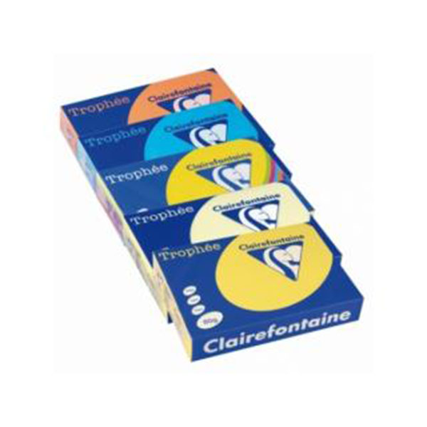 Trophee Colour A4 210gsm 250sheets Sunflower